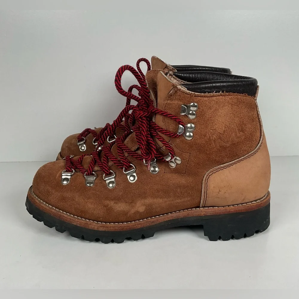 Vintage Milo Mountaineering Boots | USA Made | Rough Out | Men’s 9.5 M